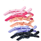 6pcs Hair Clips Crocodile Clip Hairdressing Clips, for Salon Styling