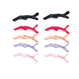 6pcs Hair Clips Crocodile Clip Hairdressing Clips, for Salon Styling - Front View