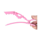 6pcs Hair Clips Crocodile Clip Hairdressing Clips, for Salon Styling - Extra Image