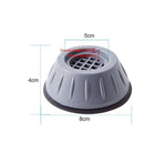 Washing Machine Vibration Dampers, Grey, 4-Pack, Compatible with Bosch Samsung LG