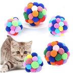 Cat Toy Ball, Multi-Colored