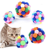 Cat Toy Ball, Multi-Colored
