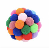 Cat Toy Ball, Multi-Colored - Front View