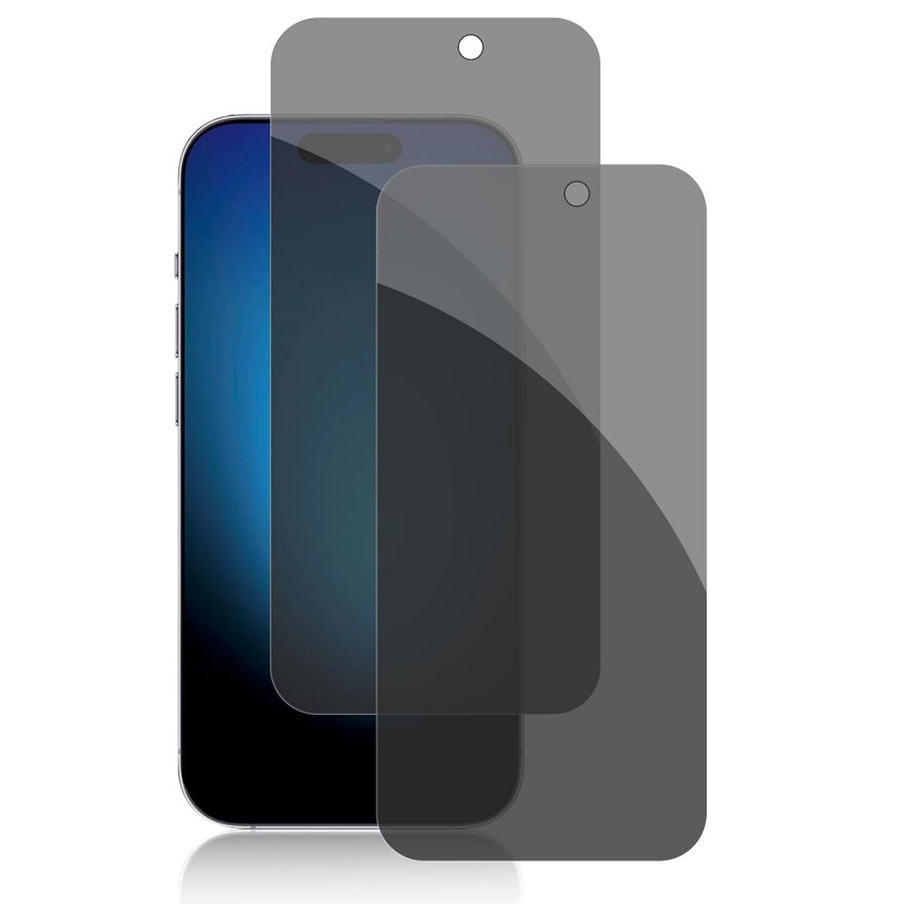 2pcs Privacy Screen Protector for iPhone 12, with iPhone 12