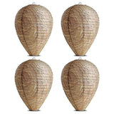 6pcs Non-Toxic Paper Wasp Traps, Wasp Nest Deterrent for Bees - Side View