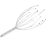 Silver Head Massager for Itchy Scalp, 1pc - Front View