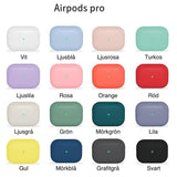 AirPods Pro Silicone Case Light Grey, Multiple Colors Protection
