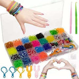 1500 rubber bands DIY loom bands kit, Multicolor
