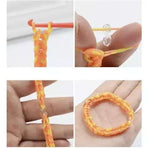1500 rubber bands DIY loom bands kit, Multicolor