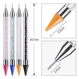 Rhinestone picker pen crystal picking tool black