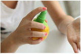 Lemon lime citrus spray - Top-Down View