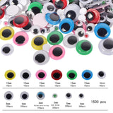 Moving Eyes Craft Kit, MultiColor - Rear View