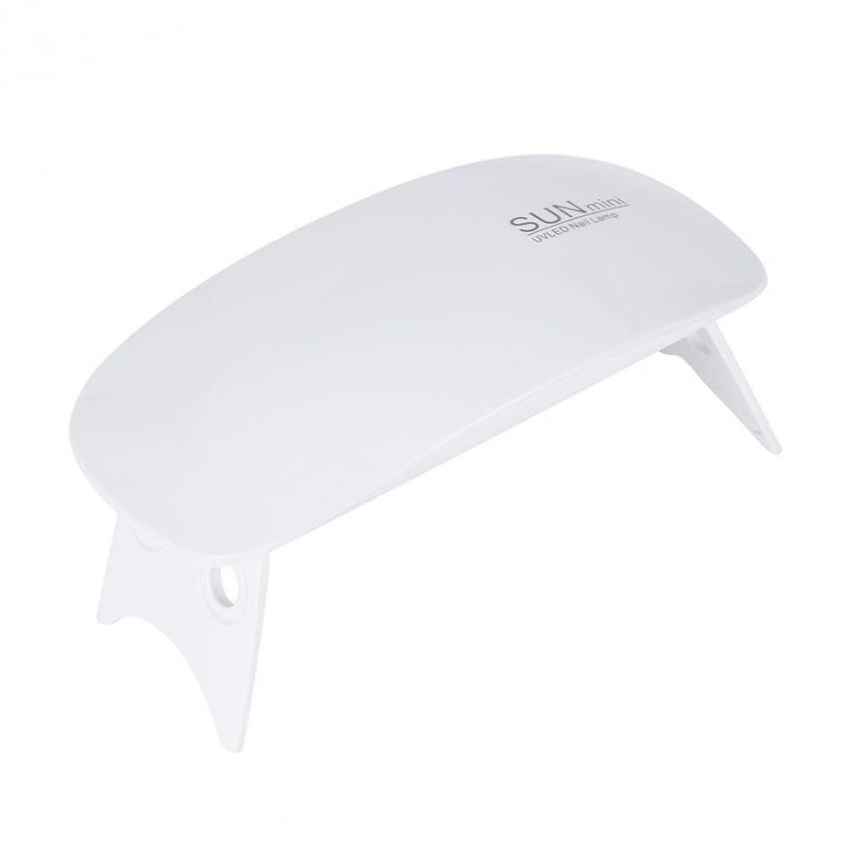 Mini UV LED Nail Lamp 12W for Gel Polish Hybrid Gel, Pink