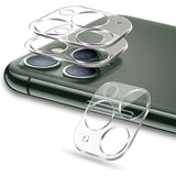 2-Pack Tempered Glass Lens Protector for iPhone 12 Pro Max, 6.7\ - Side View