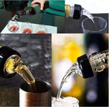Automatic Measure Dropper 4cl, Transparent - 45-Degree Angle