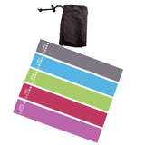 5-pack Resistance Bands for Exercise Yoga Rehab, MultiColor