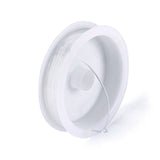 2-pack 0.8mm Transparent Elastic Thread for Jewelry Making, 8m - Side View