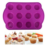 Mini Muffin Tray, Purple, Baking Tin for Muffins