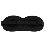 3D Sleep Mask Eye Mask Blindfold Black