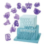 Alphabet Letter Number Cutters for Baking, 26 Characters, 3.5 cm