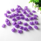 Alphabet Letter Number Cutters for Baking, 26 Characters, 3.5 cm