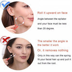 Facial hair remover Epistick, red