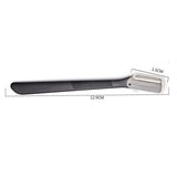 3-pack Eyebrow Knife Beard Knife - Front View