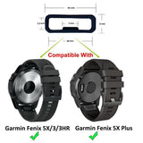 10-Pack Black Loops for 22 mm Watch Straps, 22mm