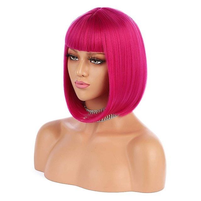 Light Purple Synthetic Wig for Party, Pride, Parades & Cosplay