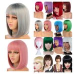 Green Synthetic Wig for Party Pride Parades Cosplay