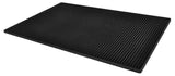 Black Dish Mat - Dish Rack, 45 x 30cm - Side View