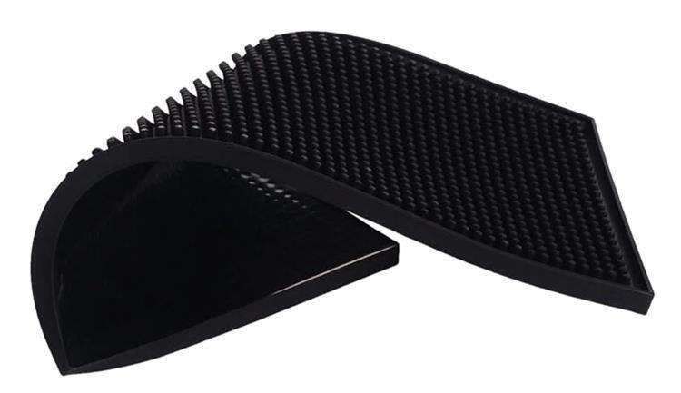 Black Dish Mat - Dish Rack, 45 x 30cm