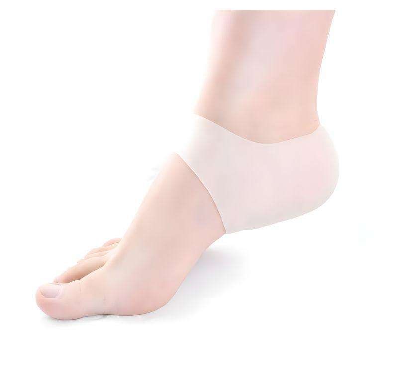 2-pack Transparent Silicone Heel Protectors, Shoe Inserts