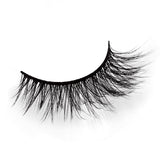 5-pair 3D faux mink false eyelashes G700, black