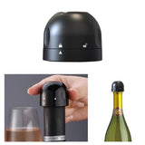 2 Champagne Cork Stoppers, Vacuum Sealer for Wine Bottles