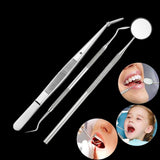 Dental Hygiene Kit 3 Parts Oral Care Tools - Side View