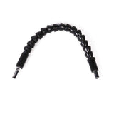 Flexible Drill Extension Bit, 20cm, Black, Compatible with Drills & Screwdrivers