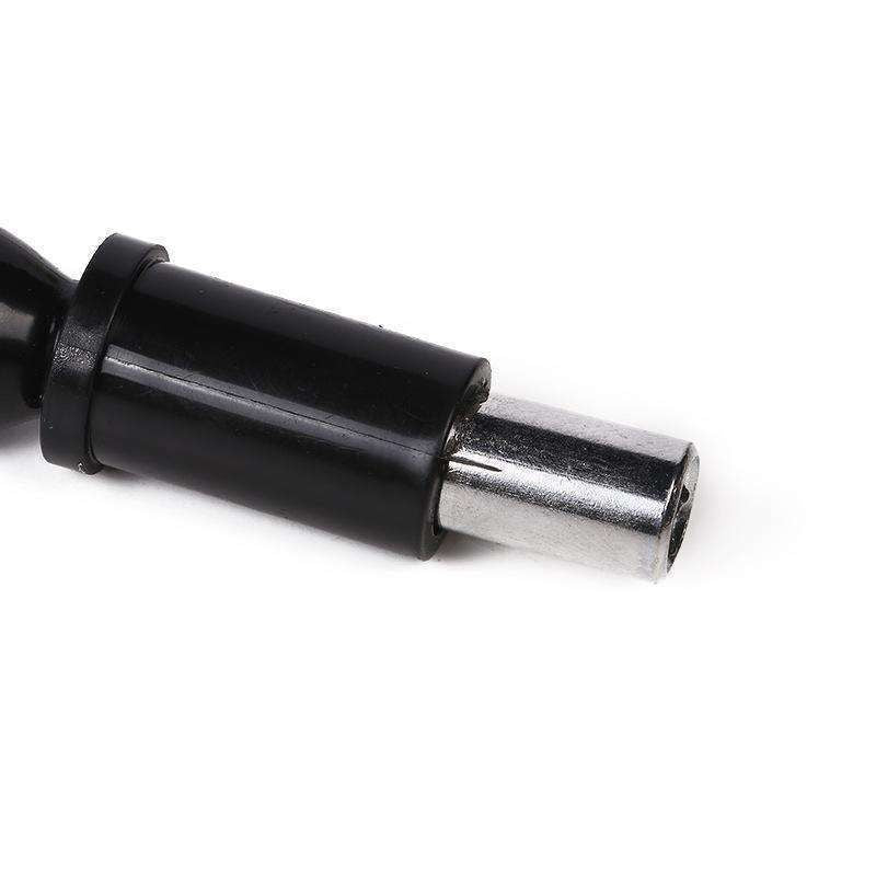Flexible Drill Extension Bit, 20cm, Black, Compatible with Drills & Screwdrivers