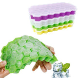Hexagon Ice Cube Mold for Baking, MultiColor