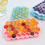Hexagon Ice Cube Mold for Baking, MultiColor