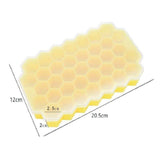 Hexagon Ice Cube Mold for Baking, MultiColor - 45-Degree Angle
