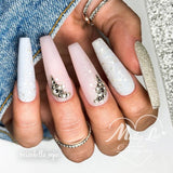 Mollylac UV LED Gel 10g, Icy Pink Base Coat, Compatible with Mollylac