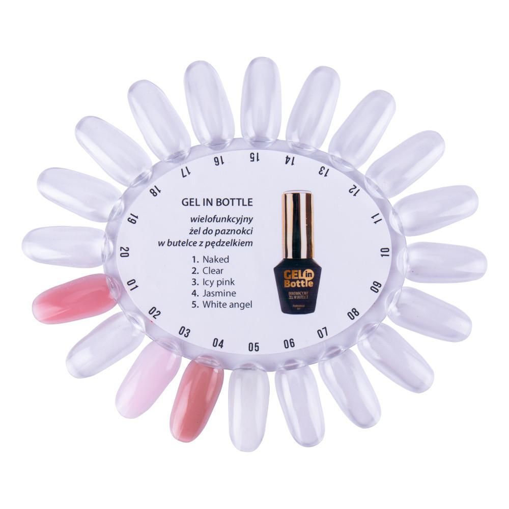 Mollylac UV LED Gel 10g, Icy Pink Base Coat, Compatible with Mollylac