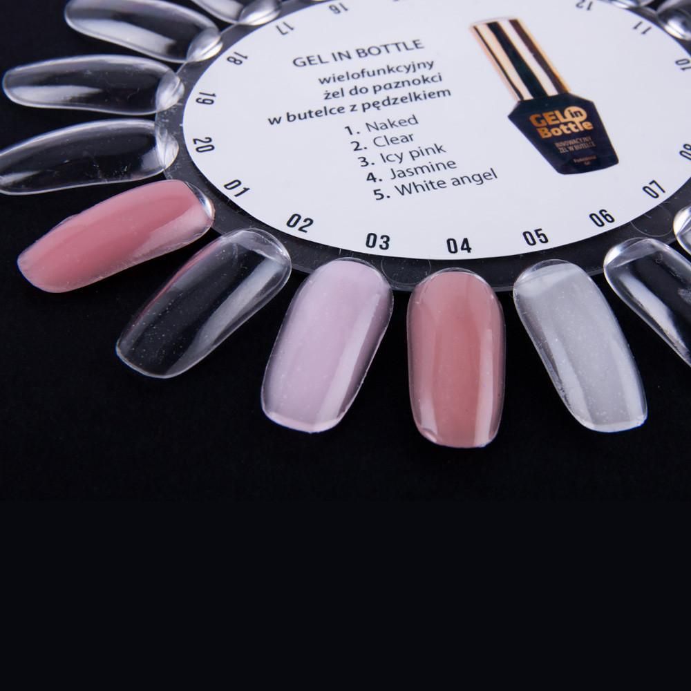 Mollylac UV LED Gel 10g, Icy Pink Base Coat, Compatible with Mollylac