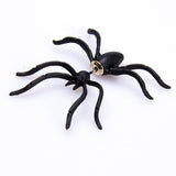 Halloween Earring Black Spider, 1 pc
