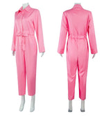 Barbie Jumpsuit Costume Light Pink, Size S for Halloween Cosplay