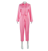 Barbie Jumpsuit Costume Light Pink, Size S for Halloween Cosplay