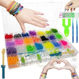 4400pcs DIY Loom Bands Rubber Band Kit, MultiColor