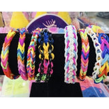 4400pcs DIY Loom Bands Rubber Band Kit, MultiColor - Front View