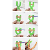 4400pcs DIY Loom Bands Rubber Band Kit, MultiColor - Side View
